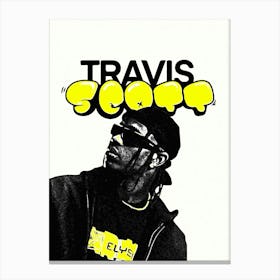 Travis Scott 9 Canvas Print