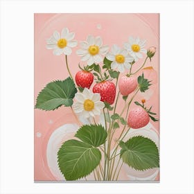 Strawberry Burst Canvas Print