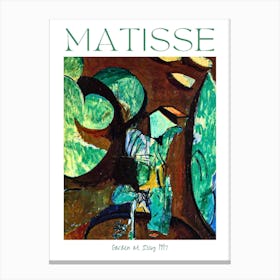 Henri Matisse Garden at Issy 1917 in HD Art Poster Print for Feature Wall Decor - Fully Remastered High Definition Canvas Print