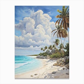 Beach Scene 8 Canvas Print