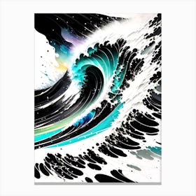 Azure Wave Canvas Print