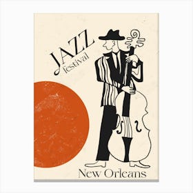 Jazz Festival 1 Canvas Print