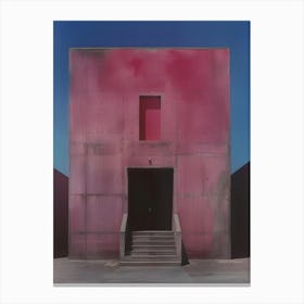 'The Pink Building' Canvas Print