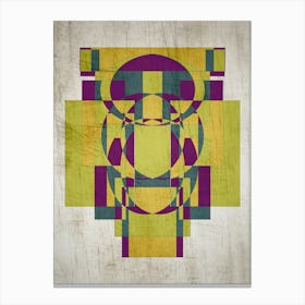 Abstract Geometric Pattern Canvas Print