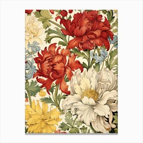 Floral Wallpaper 119 Canvas Print