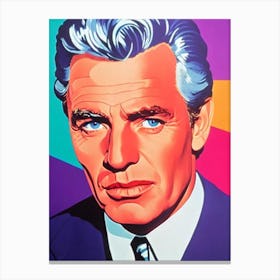 Burt Lancaster Pop Movies Art Movies Canvas Print