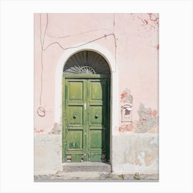 Italian Front Door Canvas Print