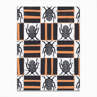 Spotty Bug Canvas Print
