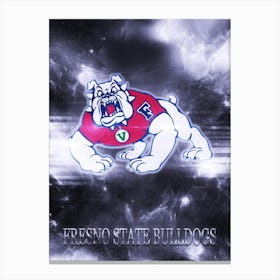 Fresno State Bulldogs Canvas Print