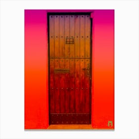 Red door 20170105 125rt1ppub Canvas Print
