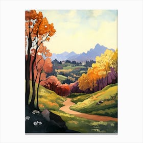 Landscape Art 5 Canvas Print