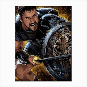 Gladiator Russel Crowe Canvas Print