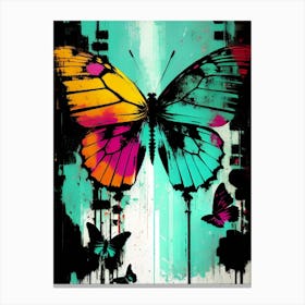 Colorful Butterflies 170 Canvas Print