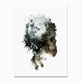 Skull Metamorphosis Canvas Print