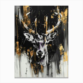 Deer Head 23 Canvas Print