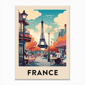 Vintage Travel Poster France 7 Canvas Print