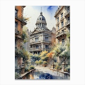 City Sanctuary Canvas Print