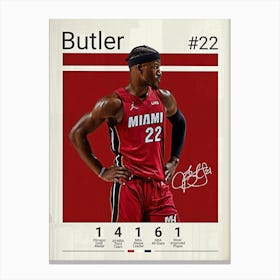 Jimmy Butler 1 Canvas Print