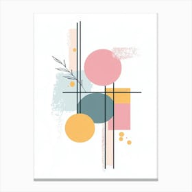 Abstract Geometric Pattern 12 Canvas Print