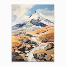 Ben Macdui Scotland 1 Mountain Painting Canvas Print