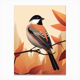 Autumn Bird Canvas Print