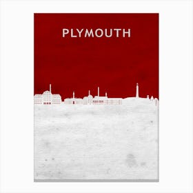 Plymouth England Canvas Print