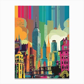 New York City Skyline 6 Canvas Print