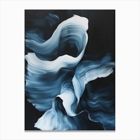 'Blue Wave' 7 Canvas Print