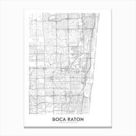 Boca Raton Canvas Print