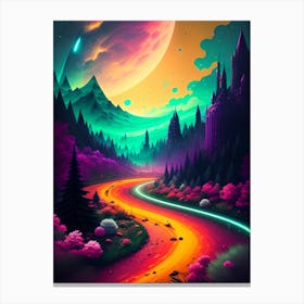 Celestial Enigma Canvas Print