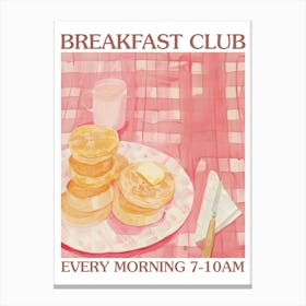 Breakfast Club Crumpets 3 Canvas Print