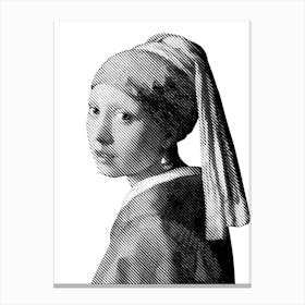 Girl With A Pearl Earring 1 Canvas Print