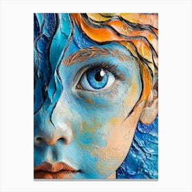 Child Of The Sea Canvas Print