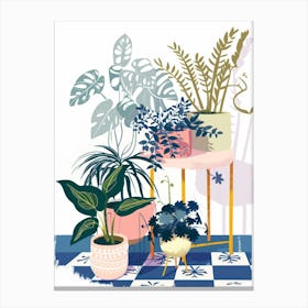 Houseplants 10 Canvas Print