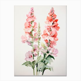 Two Flowers Canvas Print