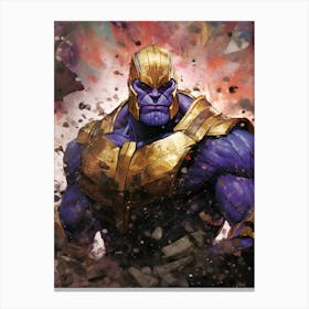 Thanos Painting Canvas Print