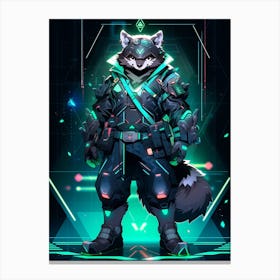 Raccoon Canvas Print