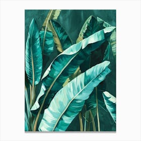 Tropical Leaves 38 Canvas Print