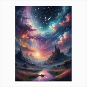 Starry Sky 3 Canvas Print