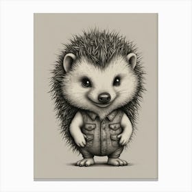 Hedgehog 21 Canvas Print