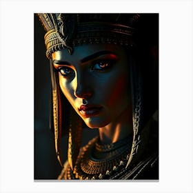 Cleopatra Beauty - Diverse Art Illustration 95 Canvas Print