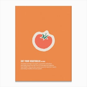 eat your fruit (fruit?) Canvas Print