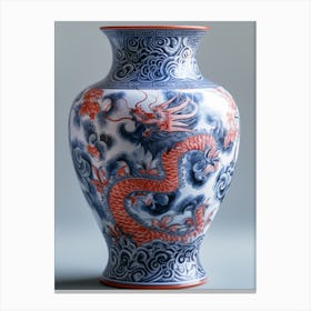 The beauty of porcelain, never tires of seeing it a hundred times Canvas Print