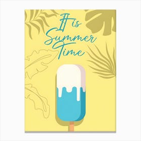 It Is Summer Time 2 Canvas Print