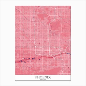 Phoenix Arizona Pink Purple Canvas Print