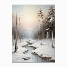 Winter Landscape 17 Canvas Print