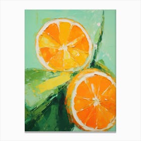 Oranges 2 Canvas Print