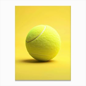 Luminous Spin Tennis Ball Canvas Print