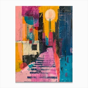 Abstract Cityscape 1 Canvas Print