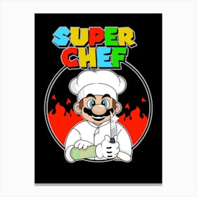 Super Chef Canvas Print